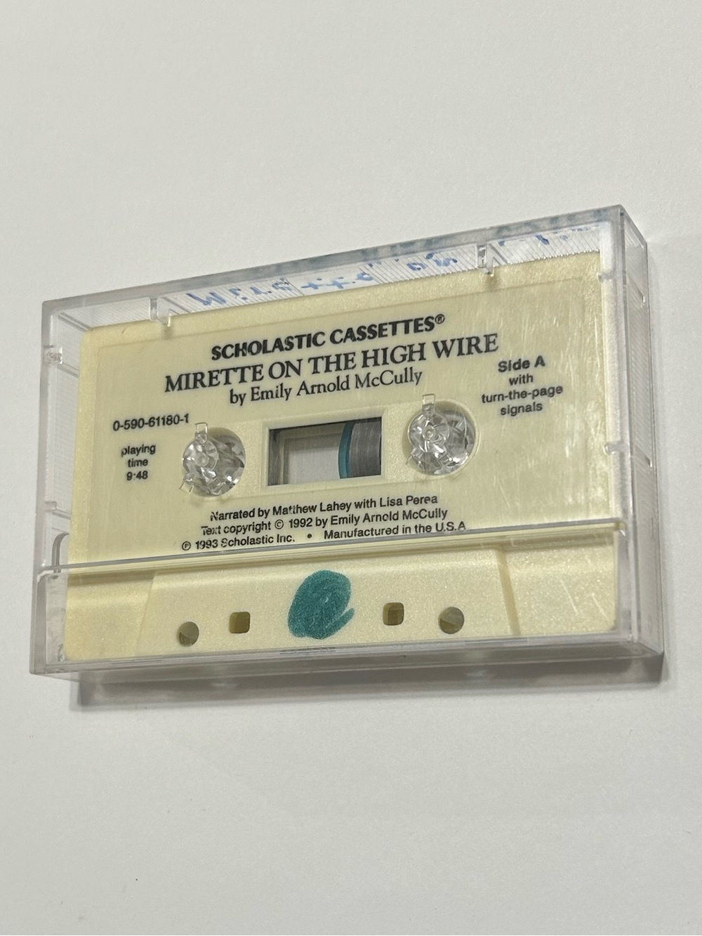 Scholastic Cassettes Mirette On The High Wire